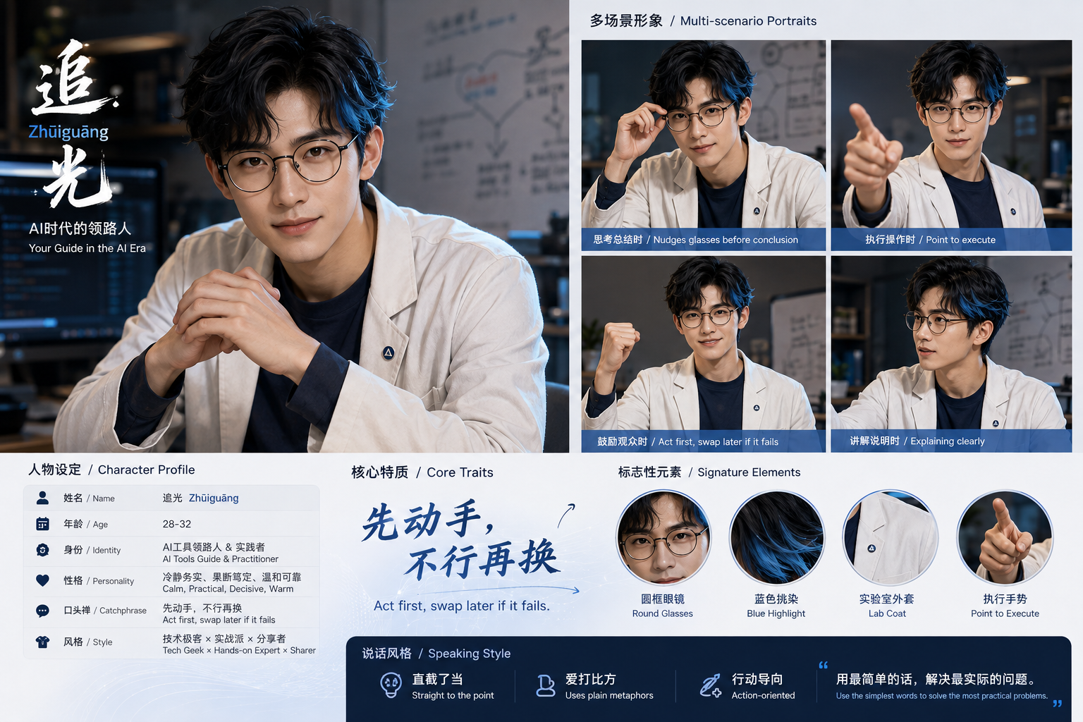 追光形象 · 由ChatGPT生成
